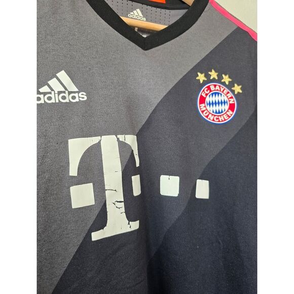 FC Bayern Munich 16/17 Player Issue Adizero LS Jersey Size 7 (US M) Adidas Rare - Picture 2 of 8